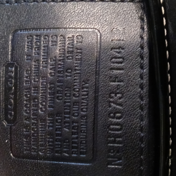 💝Coach Black leather purse Authentic - Picture 10 of 15